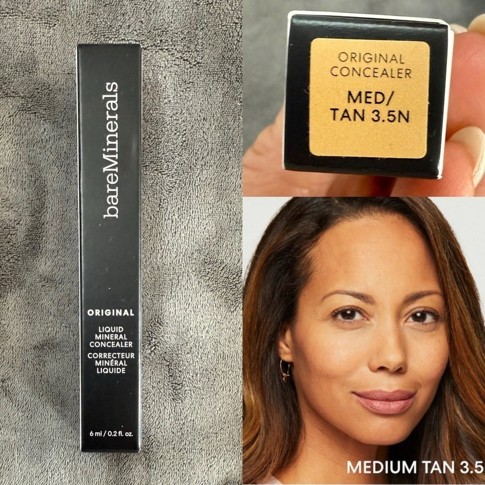 bareMinerals Original Liquid Mineral Concealer Medium/ Tan 3.5N
